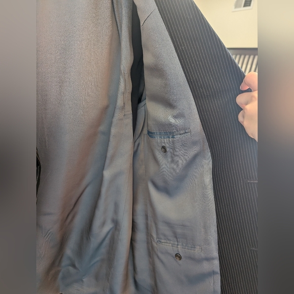 Oscar de la Renta Men Pinstripe Suit - Picture 6 of 14